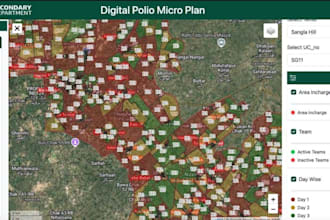 build gis web maps, geoai dashboards, postgis and geoserver applications