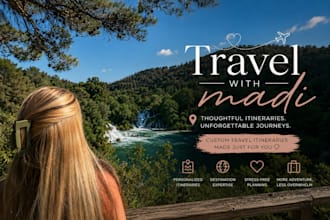 design a curated travel itinerary for you