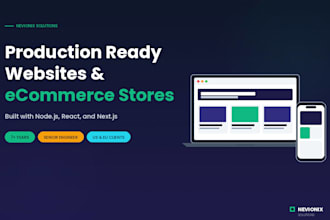 design a responsive website with node and react