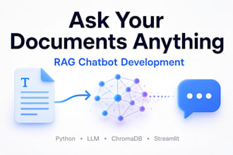build a rag chatbot for your documents using python and llms
