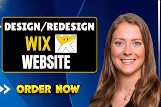 do modern wix website development, wix design or redesign wix website