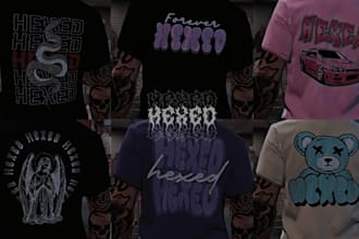 create custom fivem tattoo packs, clothing packs for male and female peds