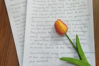 write anything with my beautiful handwriting