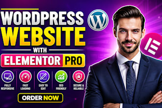 built your wordpress website with elementor pro