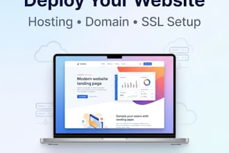 deploy your website to netlify, vercel, heroku, render