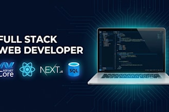 build full stack web apps with net react nextjs and sql server