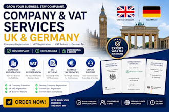 do vat registration company registration in UK germany vat return german tax