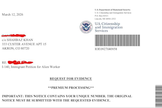 build your eb2 niw petition with prongs, and rfe response