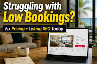 optimize airbnb pricing with pricelabs, boost bookings with SEO listing strategy