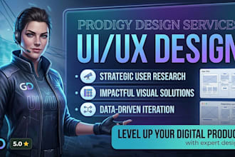 design a modern UI UX for your website in figma