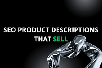 write SEO product descriptions
