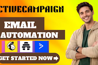 setup activecampaign automation mailchimp automation, newsletter, landing page