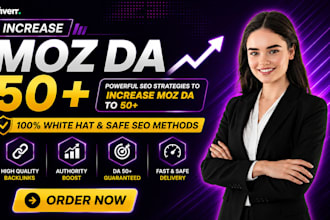 increase domain authority moz da with quality SEO backlinks