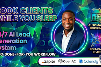 build an ai lead generation system to book clients automatically