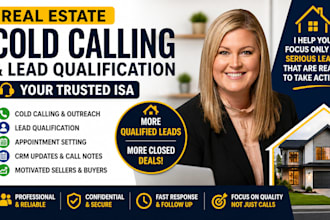 qualify motivated sellers and buyers as your real estate isa cold caller