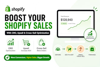 boost shopify cro sales with upsell and cross sell optimization with cro audit