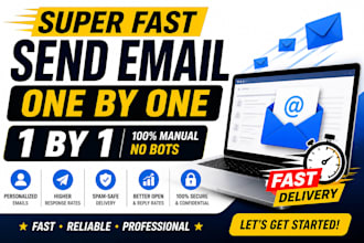superfast send email manually one by one