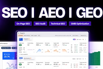do on page and technical SEO to top rank your website