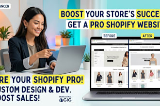 shopify store management for you
