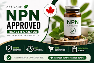 register your natural health product for npn canada approval