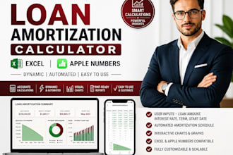 create professional loan amortization calculator in excel apple numbers with cha