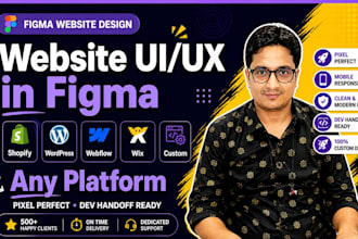 design figma website, website UI UX design and ux design