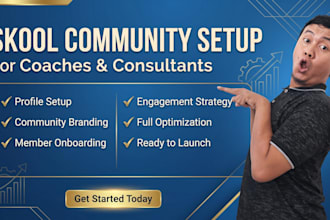 skool community setup mighty network online community skool setup and management