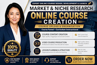 design and structure your professional online course and elearning curiculum