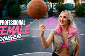 be your female rapper, female singer ,female vocalist, female pop singer