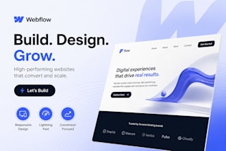 develop webflow website, xd to webflow, convert figma to webflow