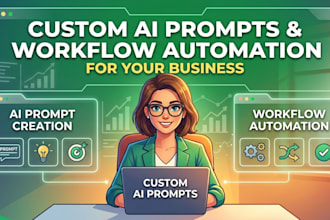 create custom ai prompts and automation workflows for your business