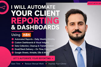 automate your client reporting and dashboards using n8n