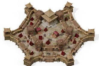 3d build and prop modeling