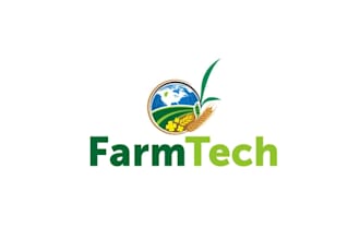 create agriculture brand logo for premier farming conference
