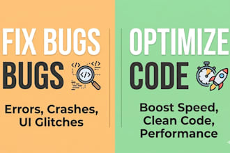 fix bugs, optimize performance, and refactor your code
