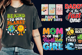 create bulk niche t shirt design for merch by amazon and pod