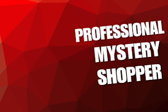 be your mystery shopper cold calling virtual assitant