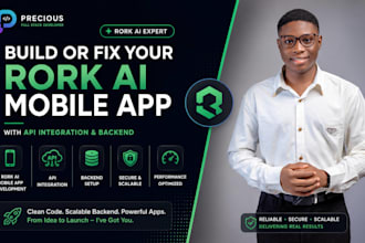build or fix your rork ai mobile app with API integration and backend