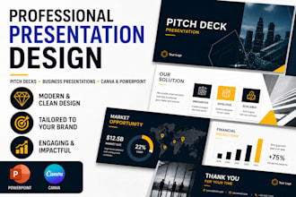 design professional canva presentation
