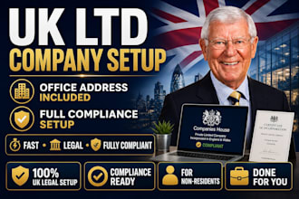 do UK ltd company formation with office address and compliance setup