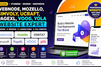 webnode mozello simvoly ucraft pagexl voog yola website design expert conversion