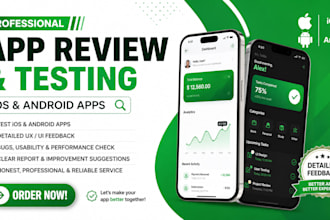 test review your website or app and report feedback for user experience