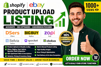 do shopify ebay dsers bigbuy zopi sellvia spocket doba product upload listing