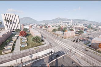 design realistic fivem hood andhousing open world project map for gta rp servers