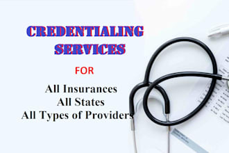 be your credentialing manager