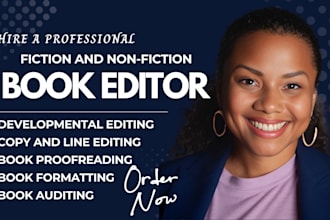 copy and line edit sci fi, fantasy book proofreading, fiction novel book editor