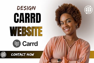 design carrd website redesign carrd landing page design carrd co website