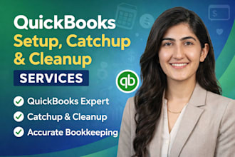 do quickbooks setup catchup cleanup services
