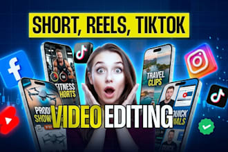 create engaging shorts and ig reels as a video editor