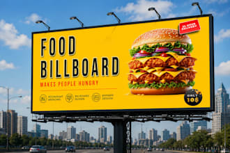 create eye catching billboard and signage design